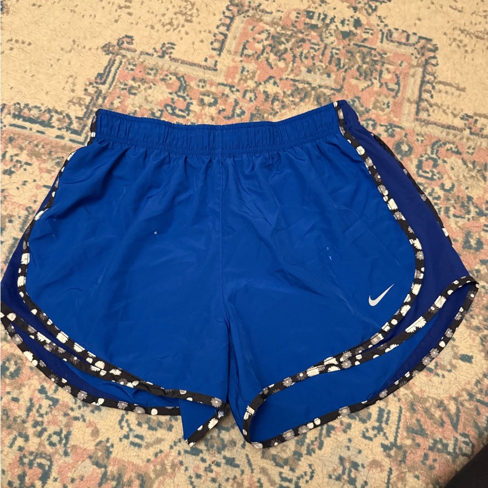 Nike Women's Blue Running Shorts- Large